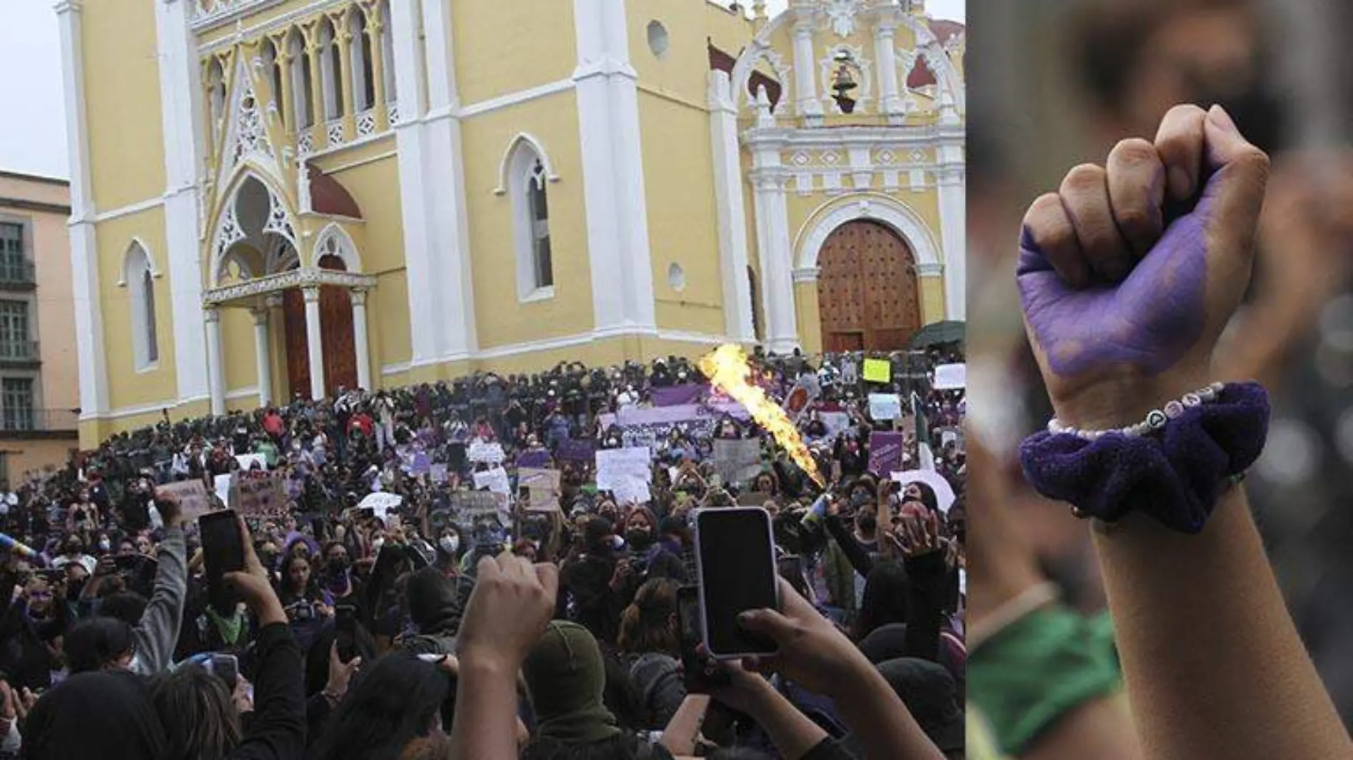 Protesta Xalapa 8M